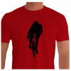 Camiseta - Ciclismo - Ciclista Fuga Deixando o Pelotão Frente Vermelha