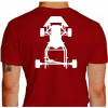 Camiseta - Kart - Kartismo Chassis Costas Vermelha