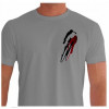 Camiseta - Ciclismo - Ciclistas Andando na Roda Vácuo Costas Cinza