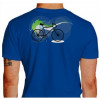 Camiseta - Ciclismo - Camelo Magrela Réca Efeito Luz Fundo Costas Azul