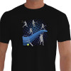 camiseta lels tenis - preta