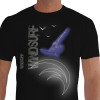 Camiseta LIKS Windsurf - preta
