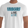 Camiseta LIVE LOVE Windsurf - branca
