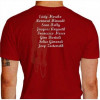 Camiseta - Ciclismo - Ciclista Correndo Sombra Nome de Lendas Bikers Costas Vermelha