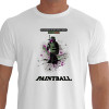 camiseta missao paintball - branca