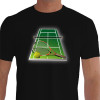 camiseta opin tenis - preta