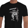 camiseta ptsaz patins in line - PRETA