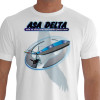 Camiseta - Asa Delta - Águia Sombra Piloto Não se Vive sem Liberdade para Voar