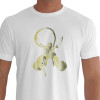 Camiseta - Bungee Jump - Salto Pela Cintura Visto de Cima Branca
