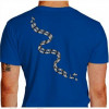 Camiseta - Ciclismo - Corrente Ciclismo Bike Efeito Sombras Coloridas Costas Azul