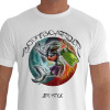 Camiseta - Bodyboard - Body Boarder Tubarão Fêmea de Biquini e Prancha Manobra em Onda