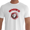 Camiseta - Beisebol - Ilustração Bola Efeito Baseball Branca