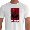 camiseta tmep sanshou - branca