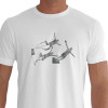 Camiseta - Bungee Jump - Saltadores Saltos Pelos Pés  Branca