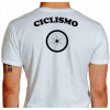 Camiseta - Ciclismo - Roda Bike Ciclista Velocista Sprinter Costas Branca