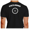 Camiseta - Ciclismo - Roda Bike Ciclista Velocista Sprinter Costas Preta
