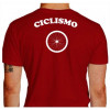 Camiseta - Ciclismo - Roda Bike Ciclista Velocista Sprinter Costas Vermelha