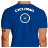 Camiseta - Ciclismo - Roda Bike Ciclista Velocista Sprinter Costas Azul