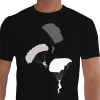 Camiseta 3 fs Paraquedismo - preto