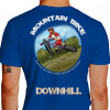 camisetas cupes mountain bike - azul