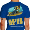 camisetas mds mountain bike - azul