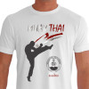 Camiseta de Muay Thai Chute Tei - Branca