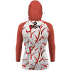 Camiseta com capuz hardy protection Black Bass Vermelho Queimado - PESCA ESPORTIVA DRYUV50