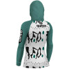 Camiseta com capuz hardy protection Pintado Verde - PESCA ESPORTIVA DRYUV50