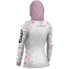 Combo Camisa com capuz hardy protection Traíra Branco + Máscara - PESCA ESPORTIVA DRYUV50 