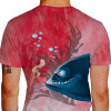 Camiseta - Pesca Esportiva - Minhoca Anzol Isca Peixe Costas Vermelha