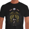 Camiseta de Muay Thai Dois Dragoes - Preta