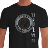 Camiseta de Muay Thai Dragão Yin Yang - Preta