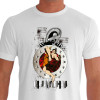 Camiseta de Muay Thai Dragon Fighter - Branca