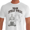 Camiseta de Muay Thai Espirito Tigre - Branca