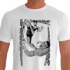 Camiseta de Muay Thai Fight KO - Branca