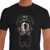 Camiseta de Muay Thai 2 Cobras Look Mai - Preta