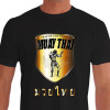 Camiseta de Muay A Luta da Liberdade - Preta