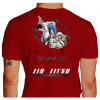 Camiseta - Jiu-Jitsu - Na Essência Somos Iguais nas Diferenças nos Respeitamos Lisa Costas Vermelho