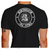 Camiseta - Jiu-Jitsu - Raspagem Luta e Suor Arte Suave Costas Preto
