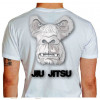 Camiseta - Jiu-Jitsu - Gorila Bad Boy Lisa Costas Branco