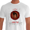 Camiseta de Muay Thai Golpes Fight - Branca