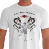 Camiseta de Muay Thai Lutador Bloqueio - Branca