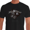 Camiseta de Muay Thai Luva Fighter - Preta