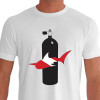 Camiseta de Mergulho Master Dive - 100% Algodão Premium