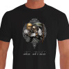 Camiseta de Jiu Jitsu Mata Leão Classica - Preta