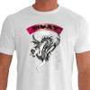 Camiseta de Muay Thai Mestre Dragão - Branca