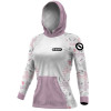 Camiseta com capuz hardy protection Traíra Branco - PESCA ESPORTIVA DRYUV50