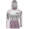 Combo Camisa com capuz hardy protection Traíra Branco + Máscara - PESCA ESPORTIVA DRYUV50 