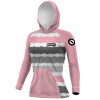 Camiseta com capuz hardy protection Tambaqui Rosa - PESCA ESPORTIVA DRYUV50