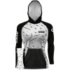 Combo Camisa com capuz hardy protection Peixe e Poesia + Máscara - PESCA ESPORTIVA DRYUV50